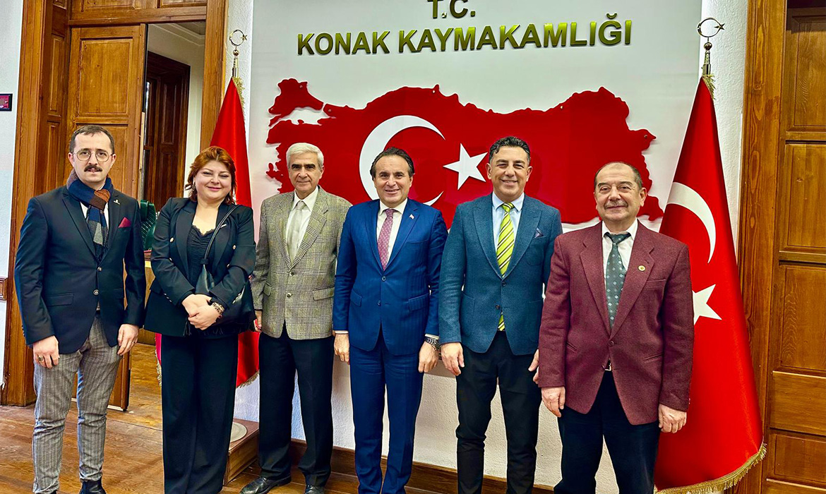 KONAK KAYMAKAMLIĞI ZİYARET EDİLDİ